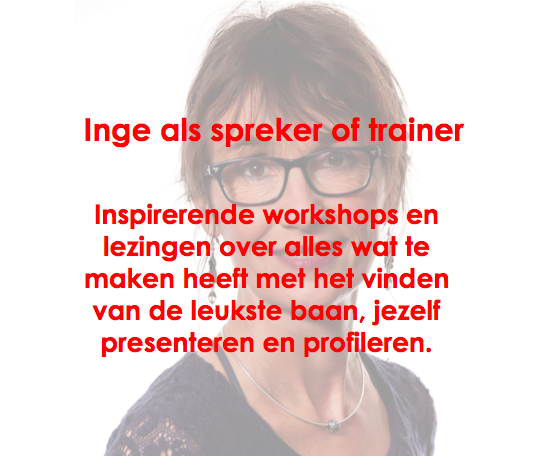 Inge als spreker of trainer